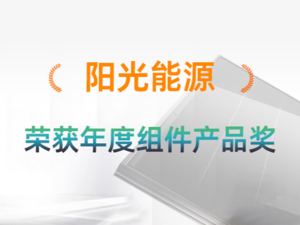 高光時刻 | GIGA系列榮耀加冕！陽光能源斬獲“年度組件產(chǎn)品獎”